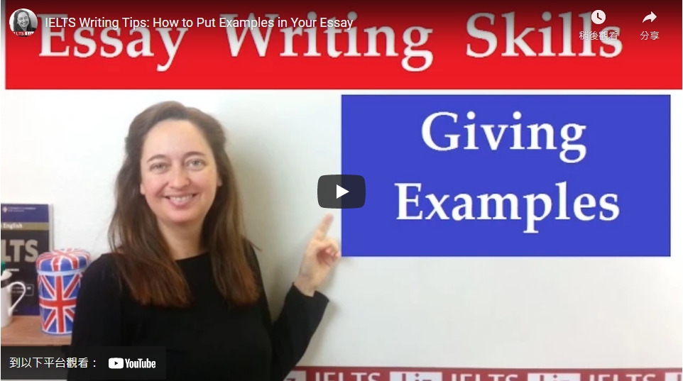 IELTS Writing Tips: How to Put Examples in Your Essay