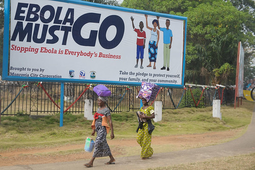  sign against Ebola