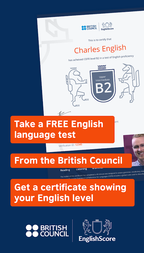 EnglishScore: Free British Council English Test