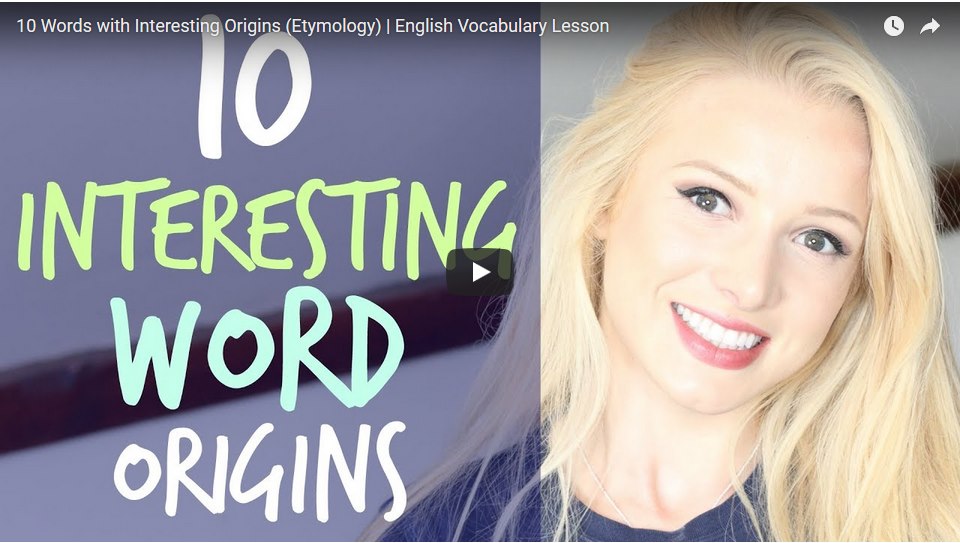 10 Words with Interesting Origins