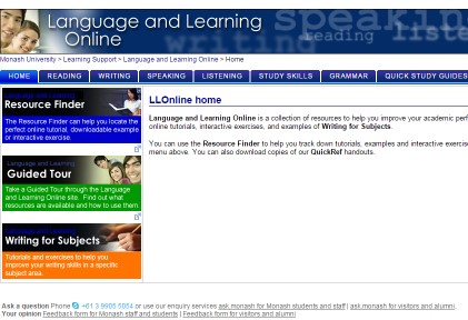 Monash University-Language and Learning Online