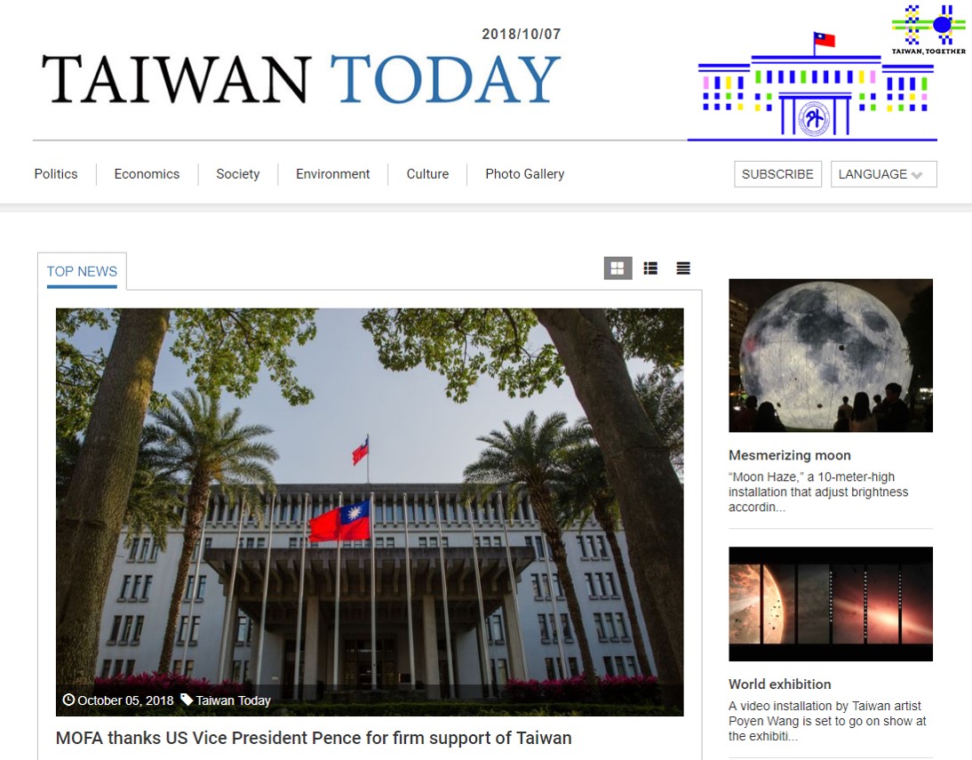 Taiwan Today